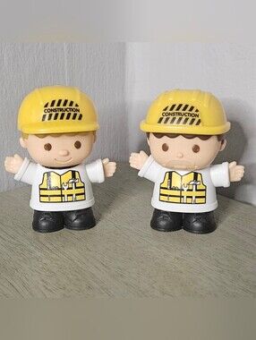 PlayGo Mini Wheels Workers Construction 2.5” Figure